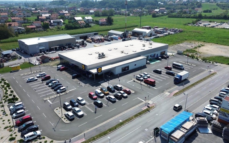 Construction of the LIDL F202 store – Sv. Nedjelja