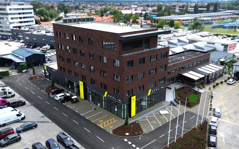 Business building, car service and OPEL dealership - Baotić AUTODUBRAVA