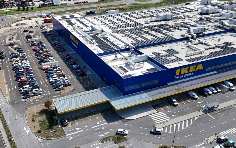 Dogradnja robne kuće IKEA